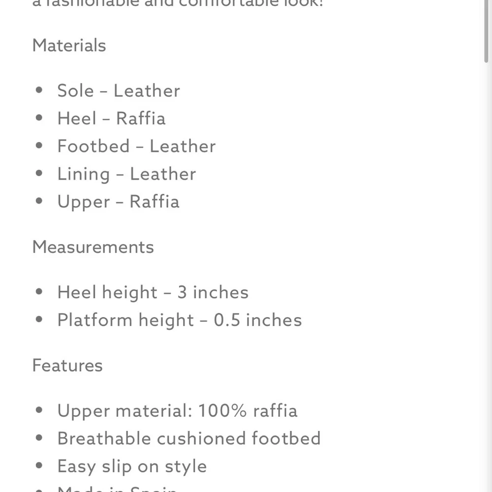 Andre Assous Nolita Rafia wedge sandals, size 8 - Picture 9 of 9